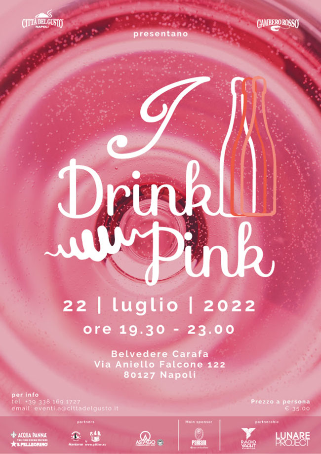 Drink Pink al Belvedere Carafa